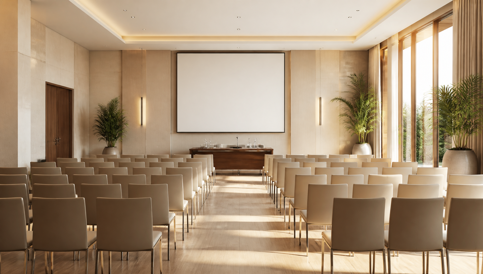 Salón de formación de Universidar® preparado para una sesión presencial